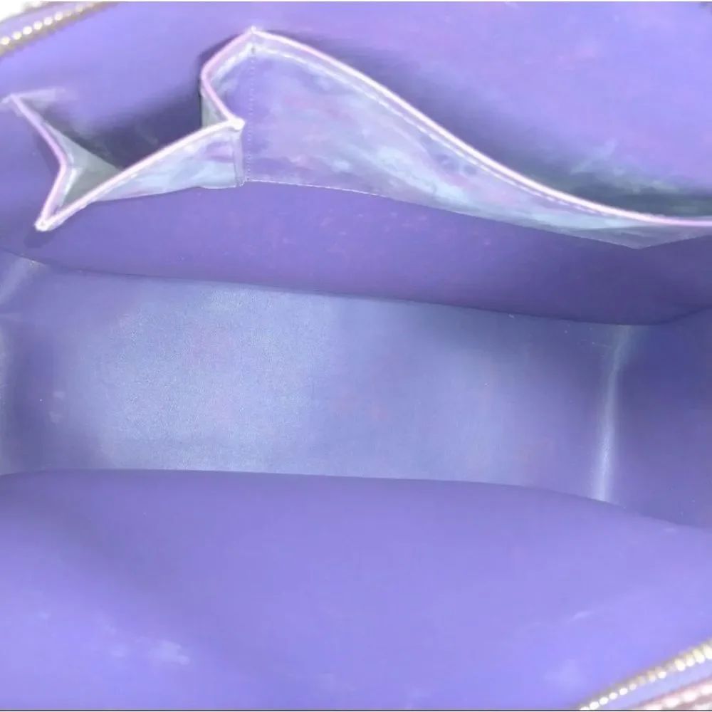 Authentic Louis Vuitton LV Hand Bag M91081 Sutton Purple/Bronze Vernis 2… - Picture 8 of 9